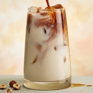 Hazelnut latte